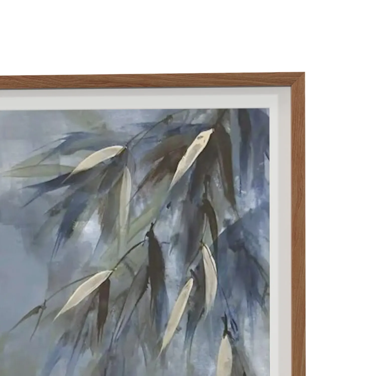 Original Bamboo Watercolor Wall Art PBR 3D Model_05